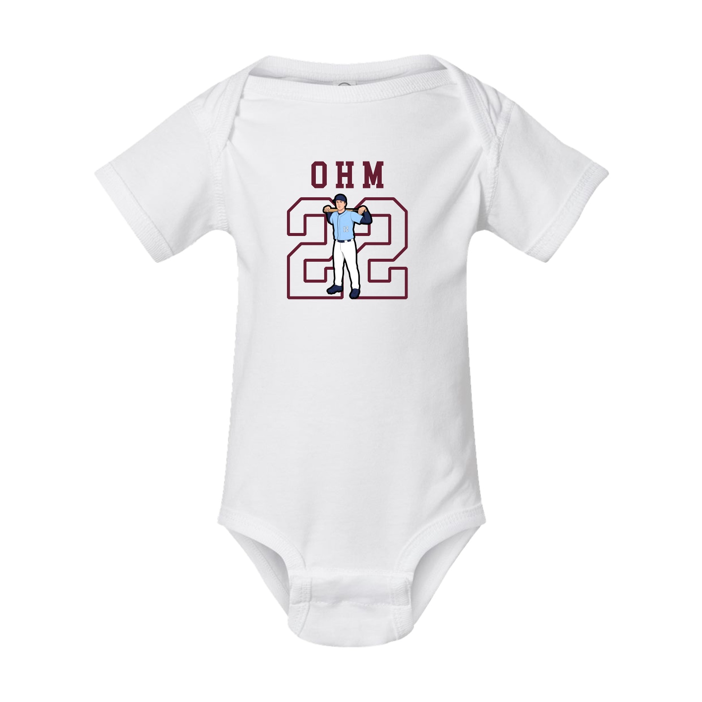 Baby Onesie — Shirsey in White