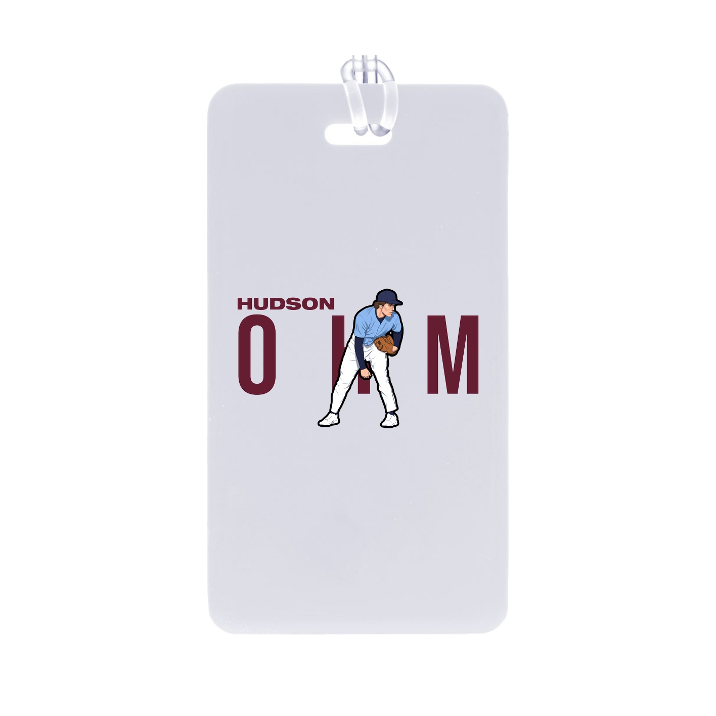 Bag Tag — Player Name in Classic