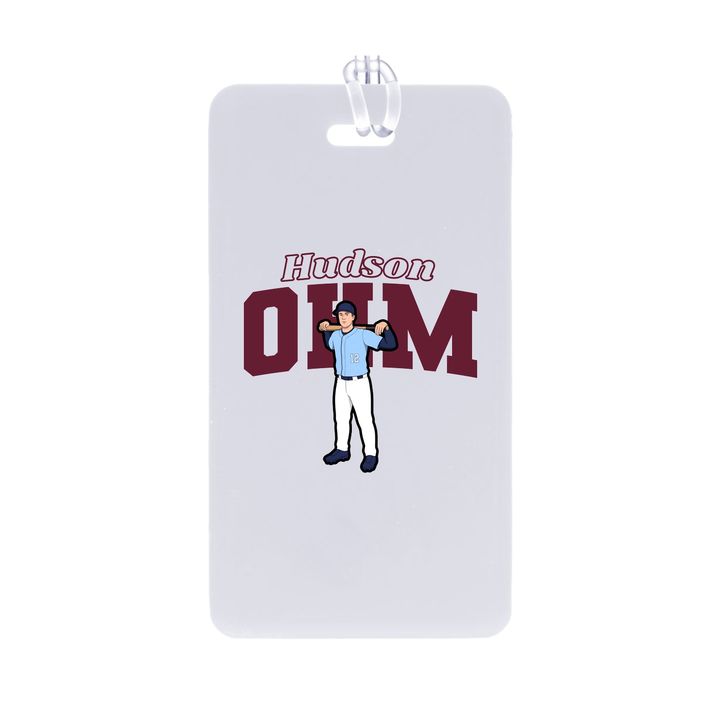 Bag Tag — Name Arch in Classic