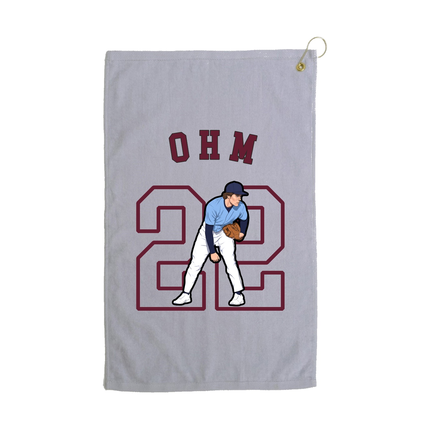 Golf Towel — Shirsey Arch in Grey