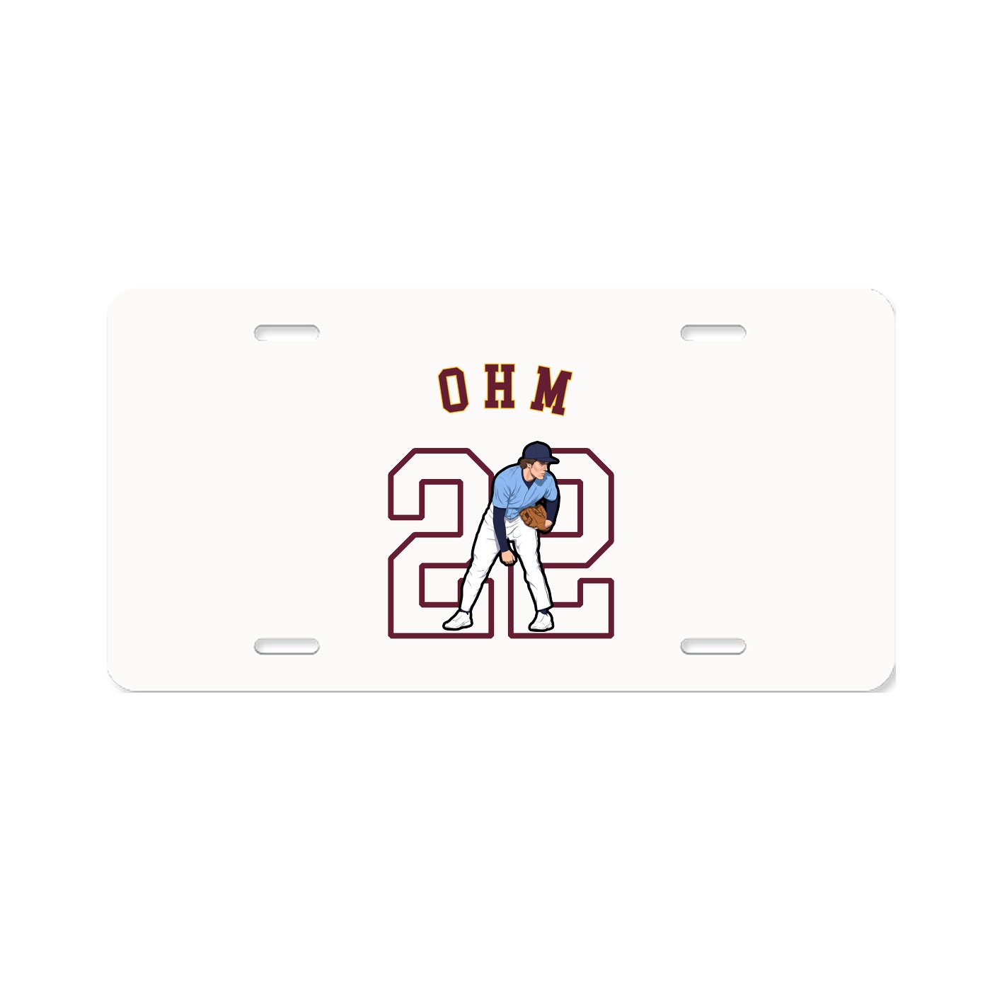 License Plate — Shirsey Arch in Classic