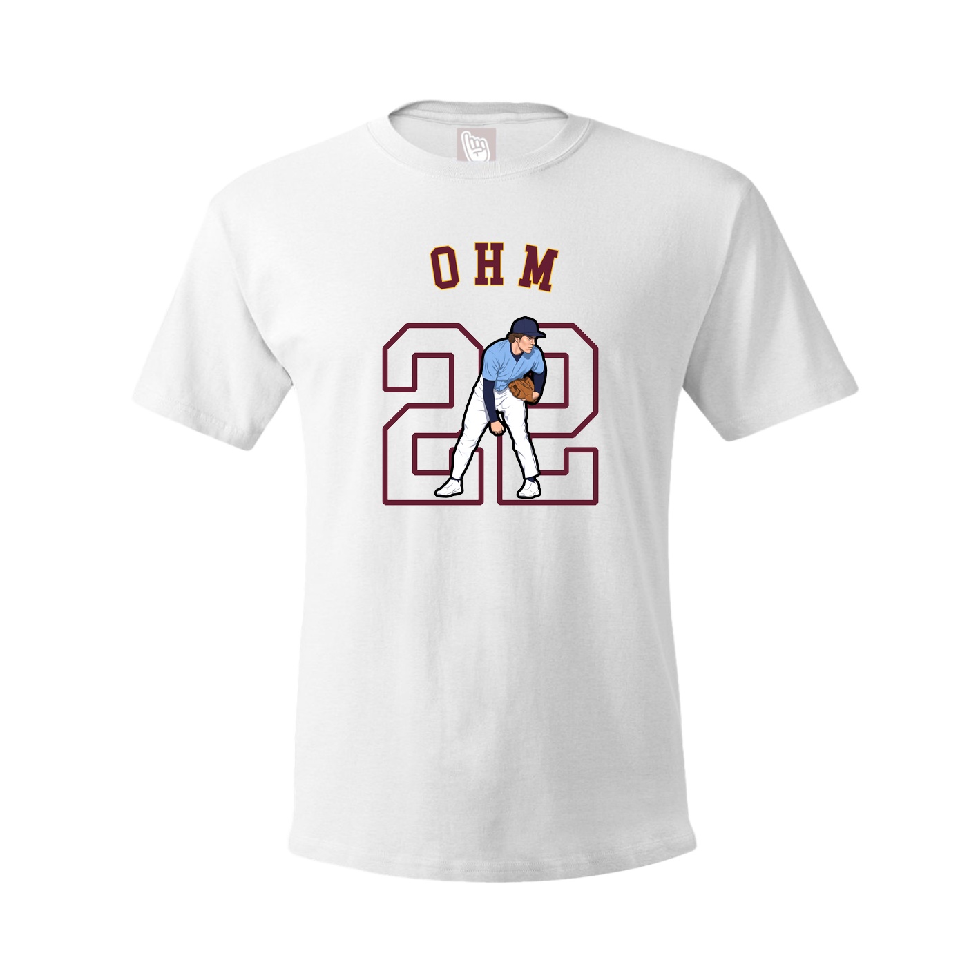 Tee — Shirsey Arch in White