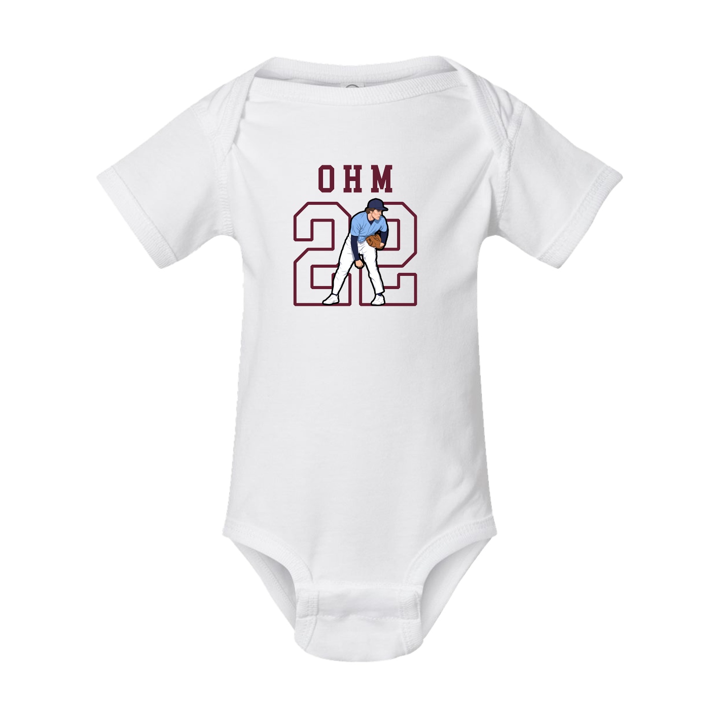 Baby Onesie — Shirsey in White