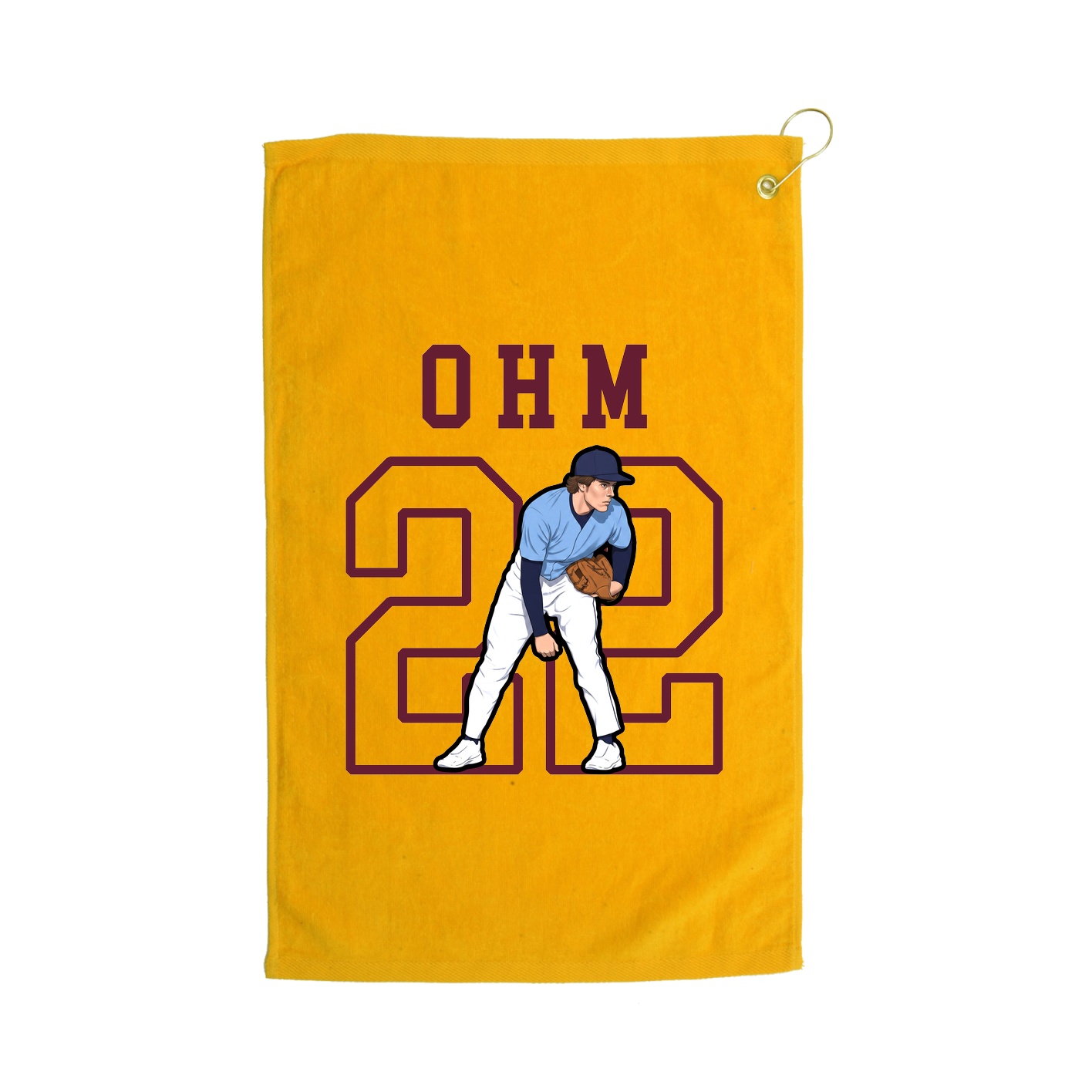 Golf Towel — Shirsey in Gold