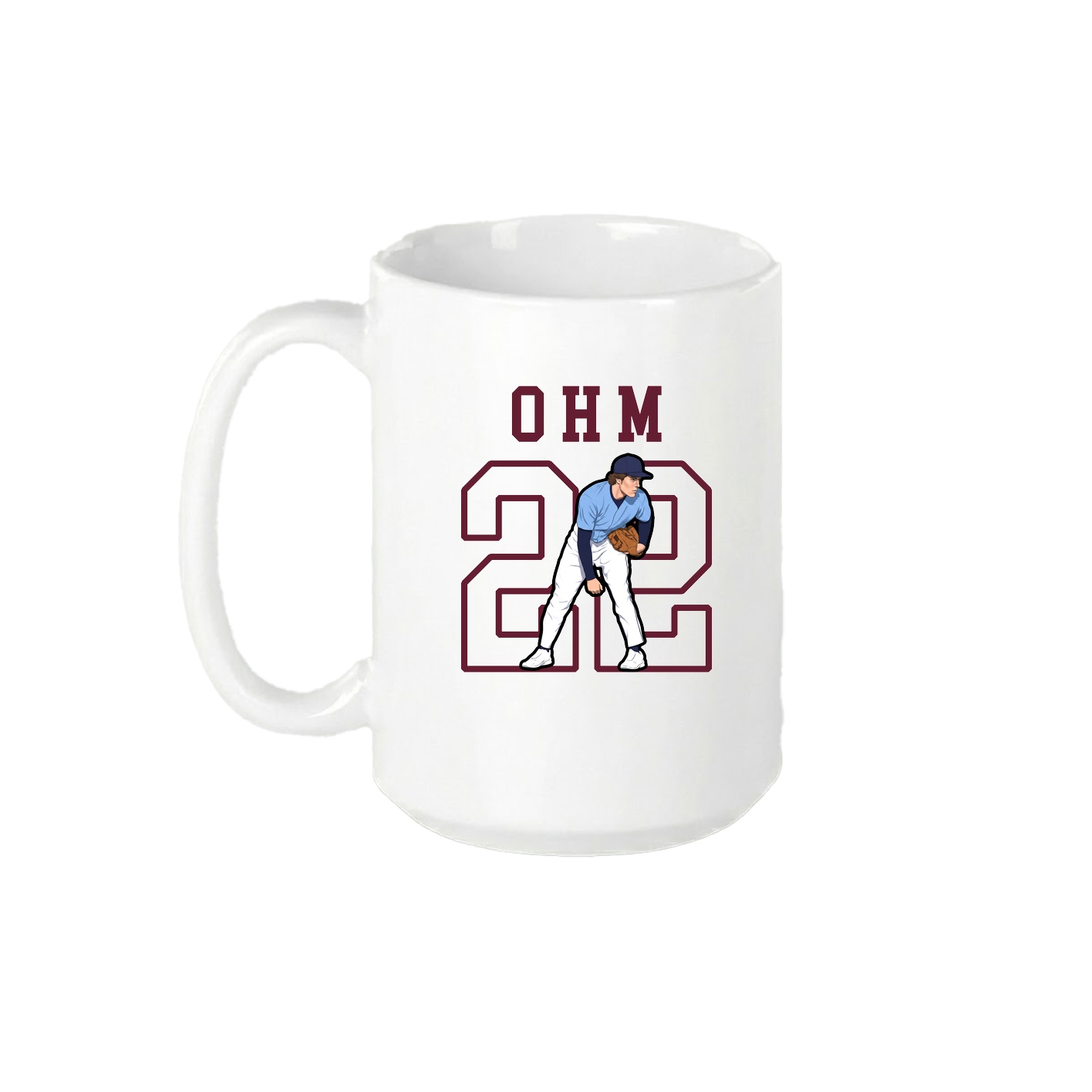 15oz Coffee Mug — Shirsey in White