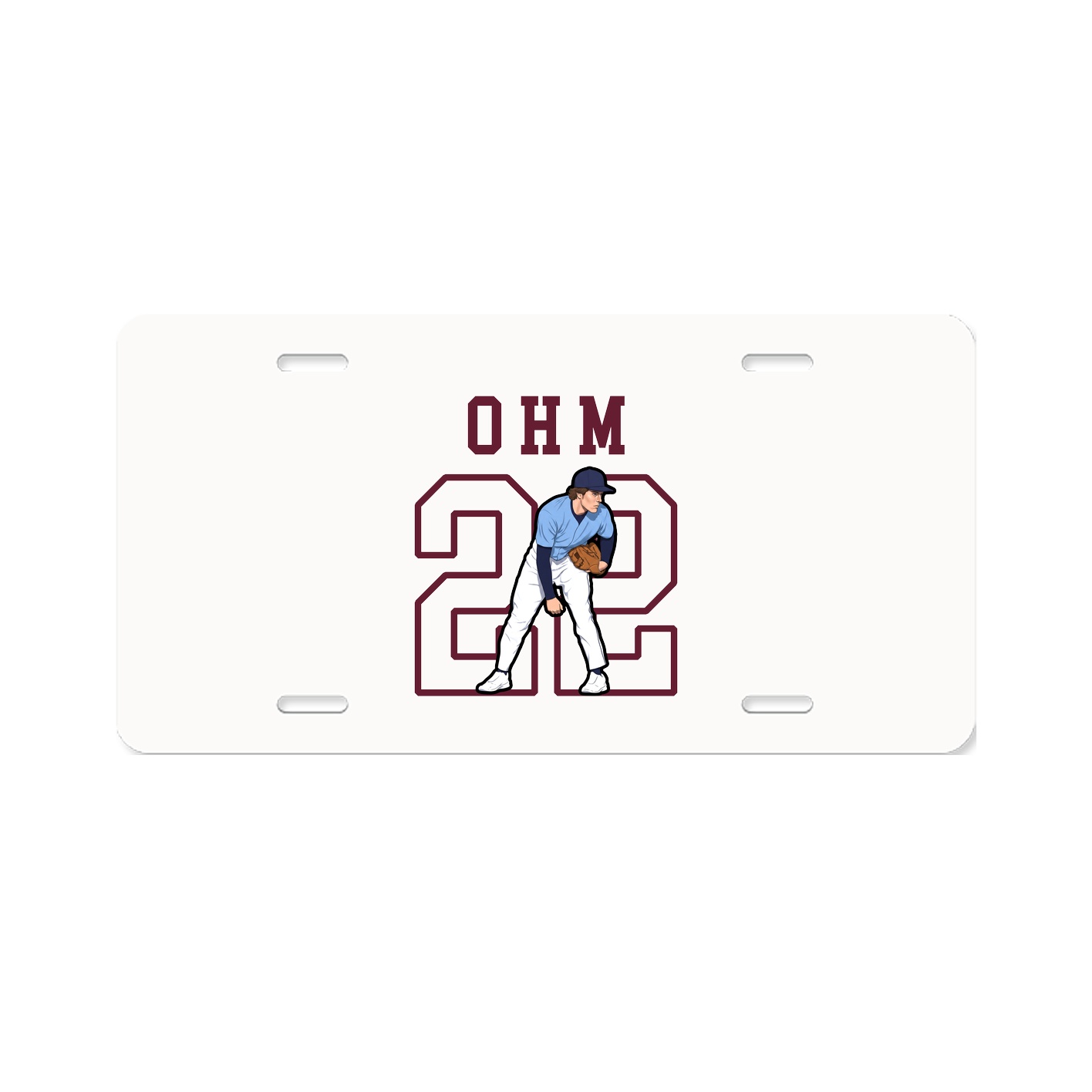 License Plate — Shirsey in Classic