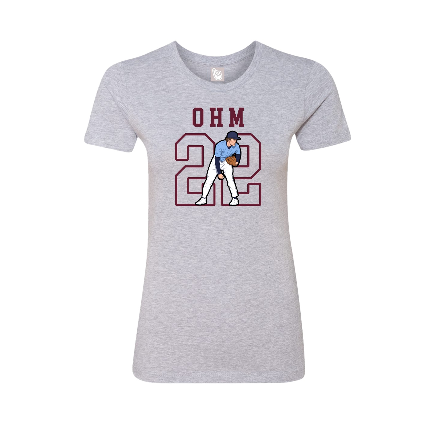 Womens Tee — Shirsey in Grey