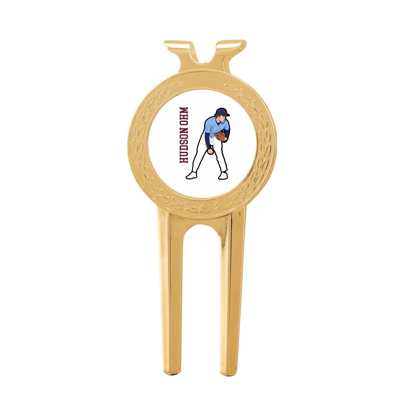 Divot Tool with Ball Marker — Name Vertical in Classic