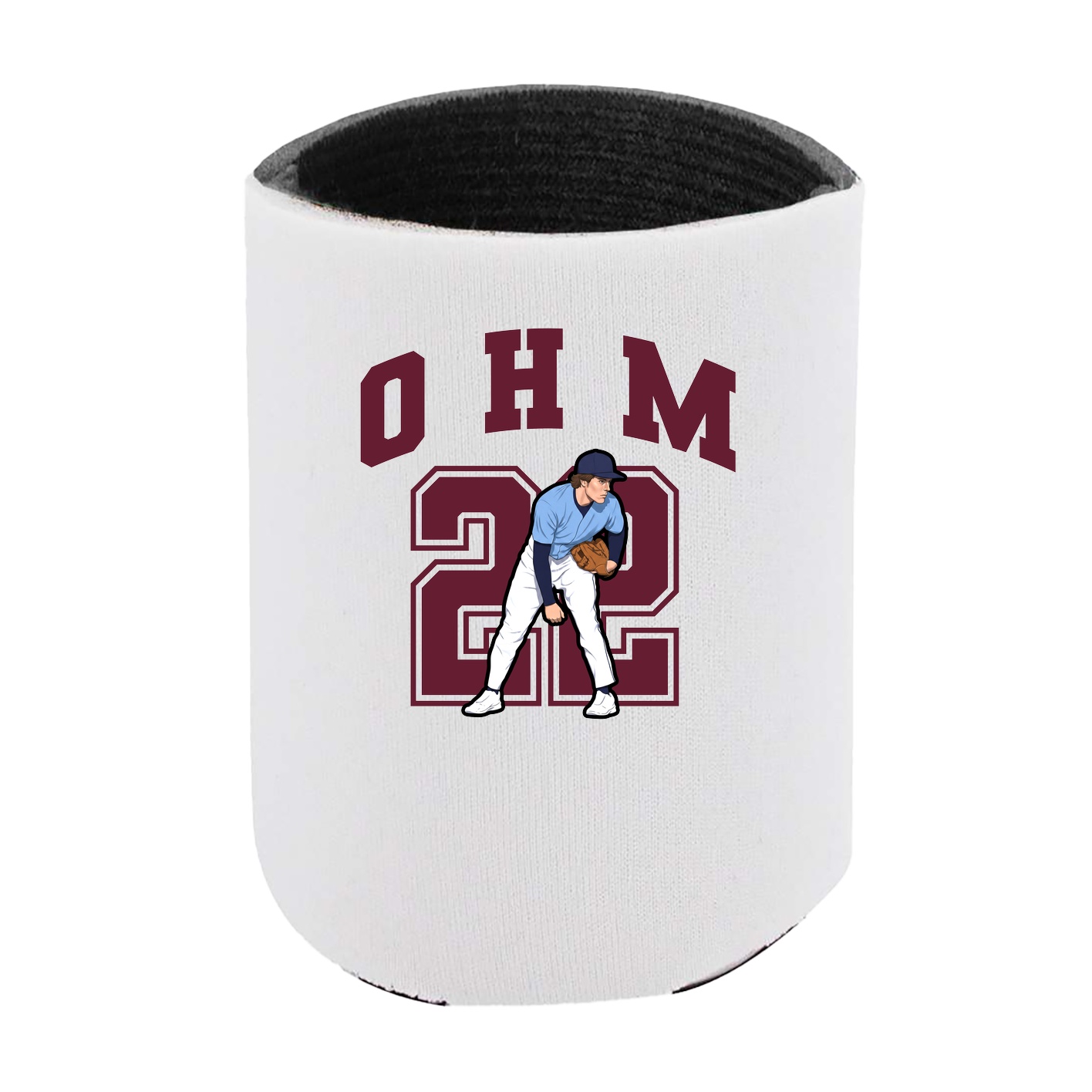 Can Holder — Number in White