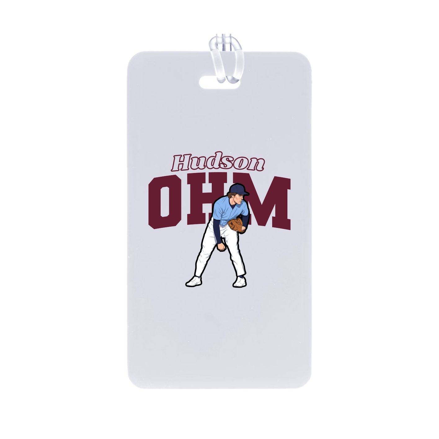 Bag Tag — Name Arch in Classic