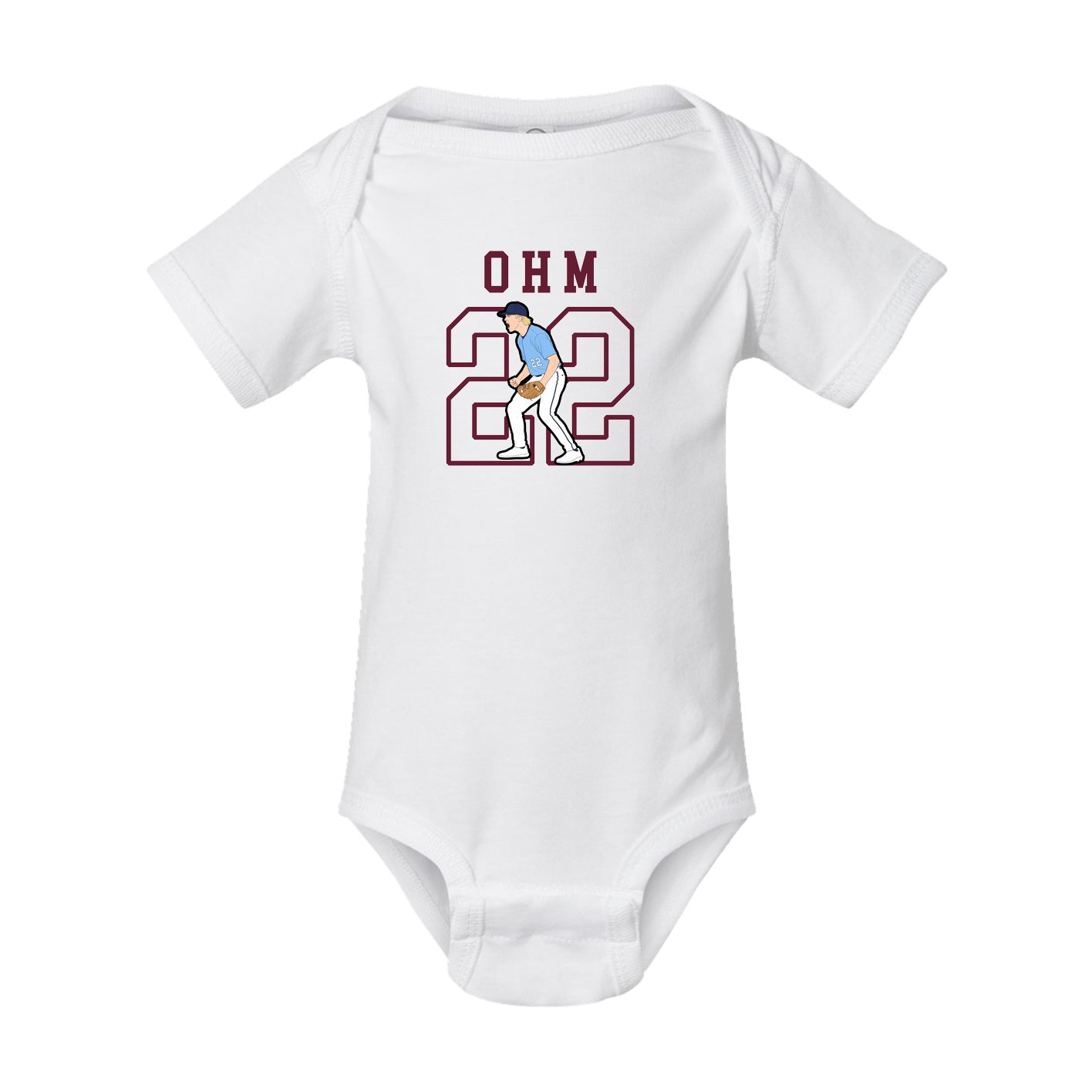 Baby Onesie — Shirsey in White