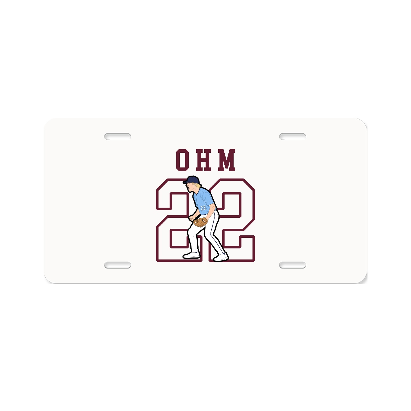 License Plate — Shirsey in Classic
