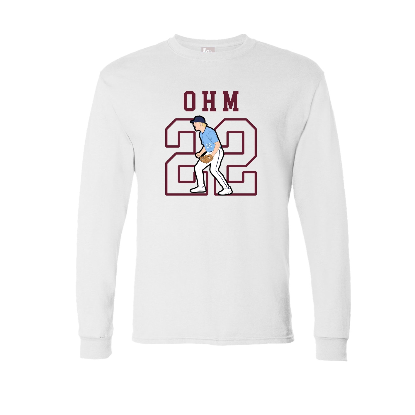 Long Sleeve Tee — Shirsey in White