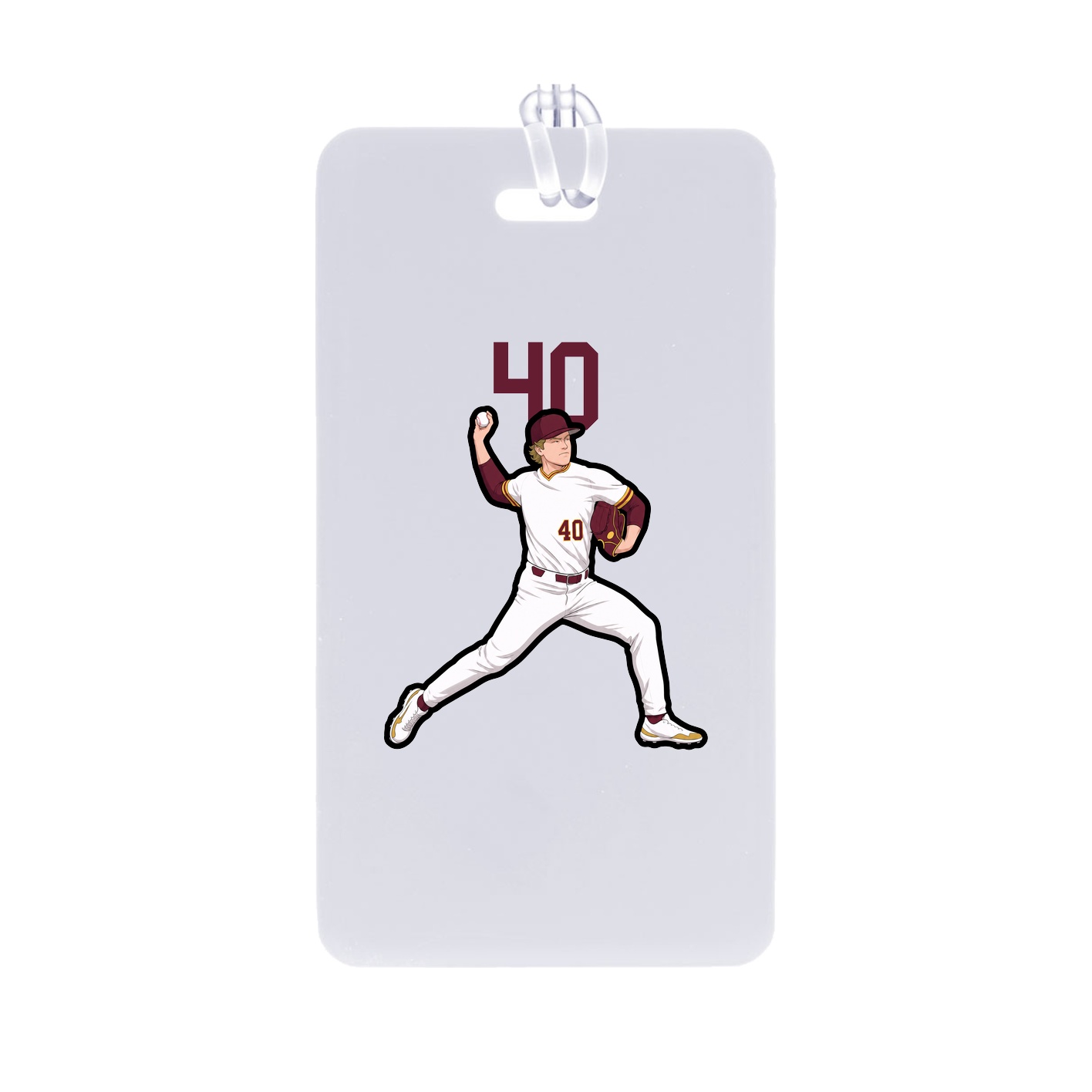 Bag Tag — Number Top in Classic