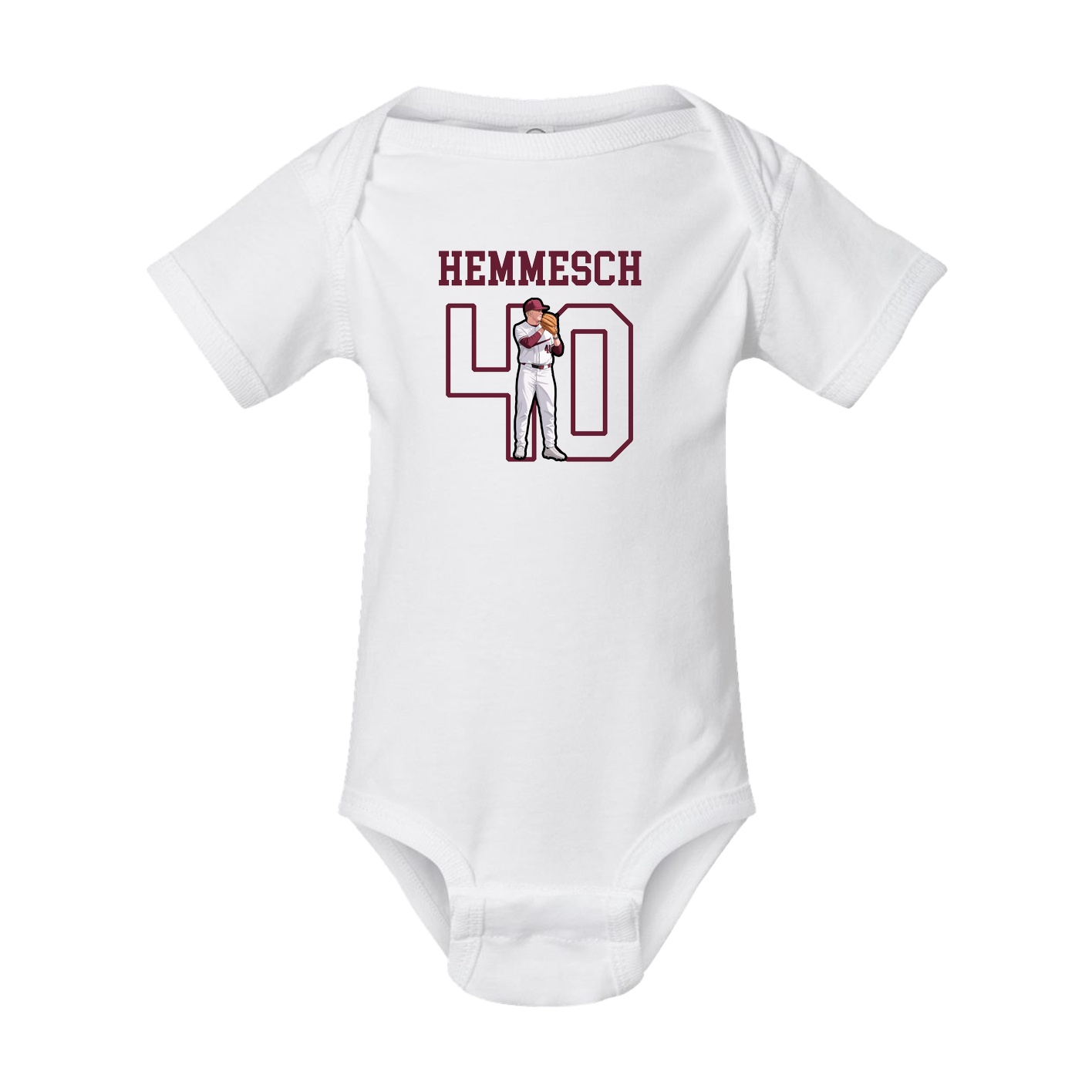 Baby Onesie — Shirsey in White