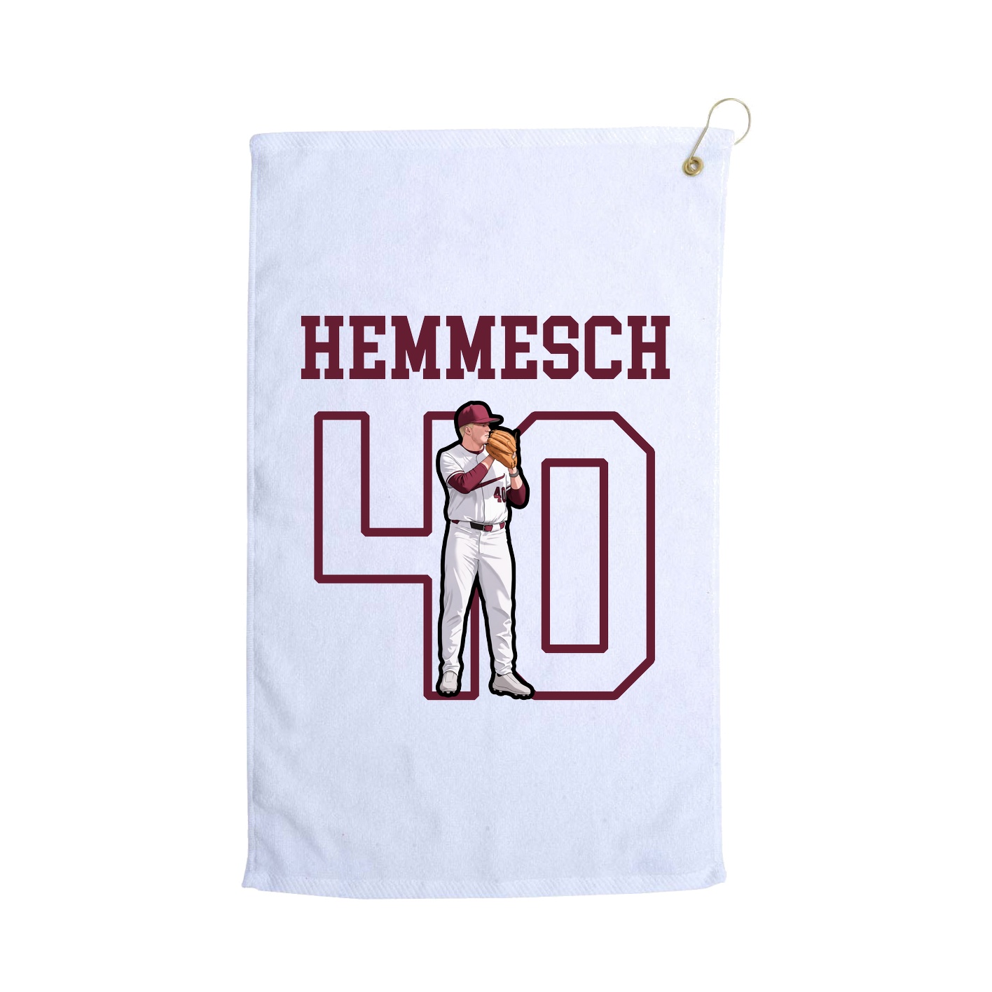 Golf Towel — Shirsey in White