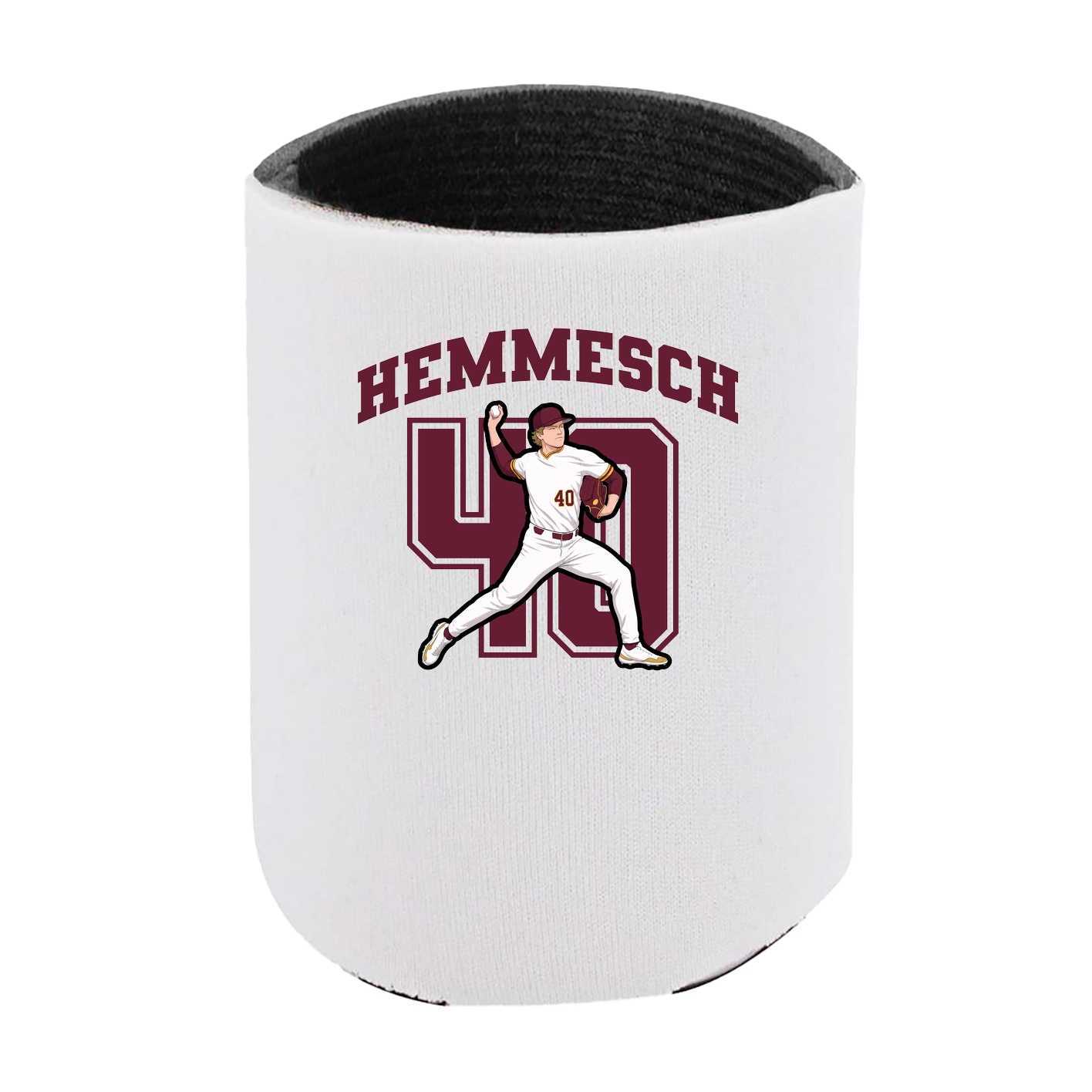 Can Holder — Number in White