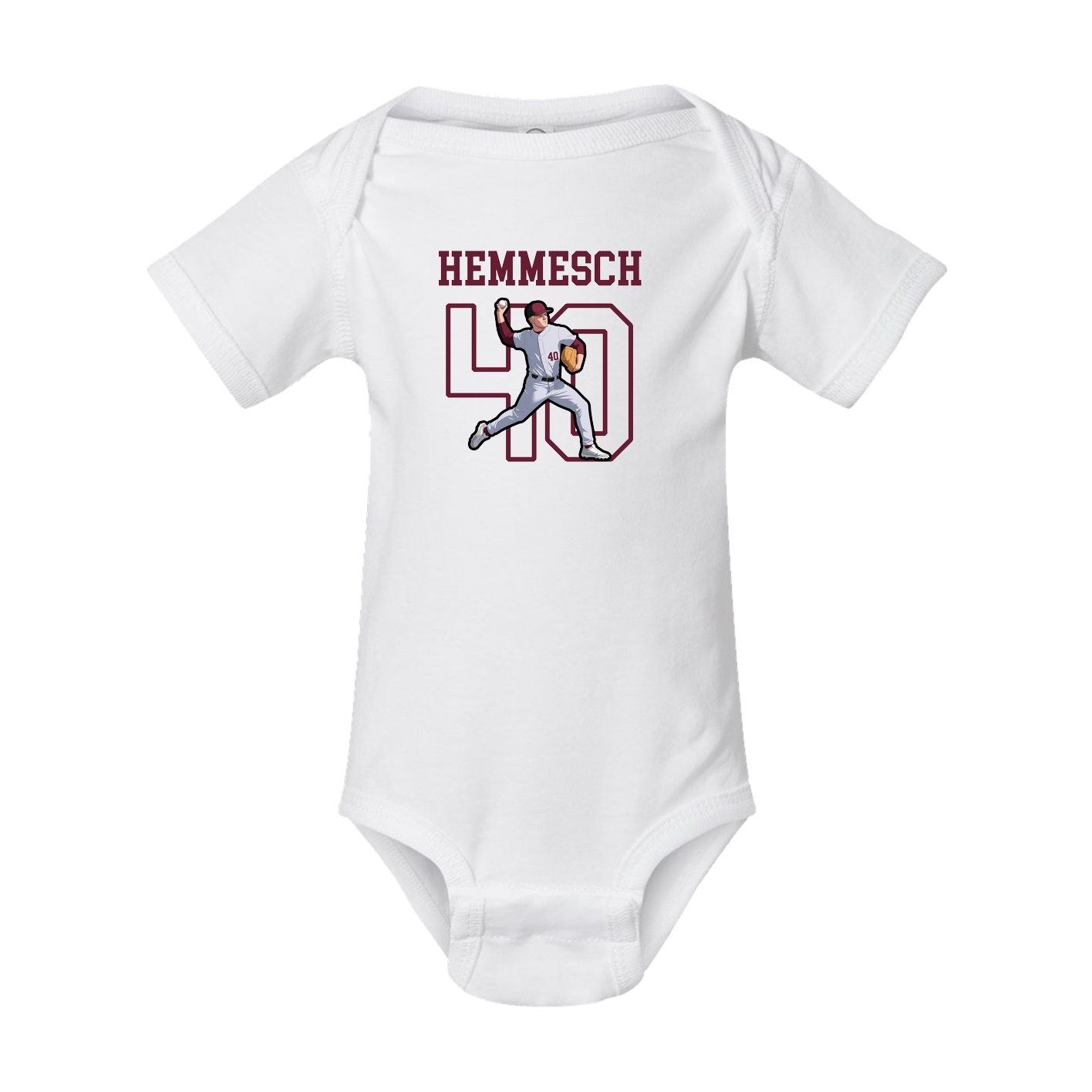 Baby Onesie — Shirsey in White