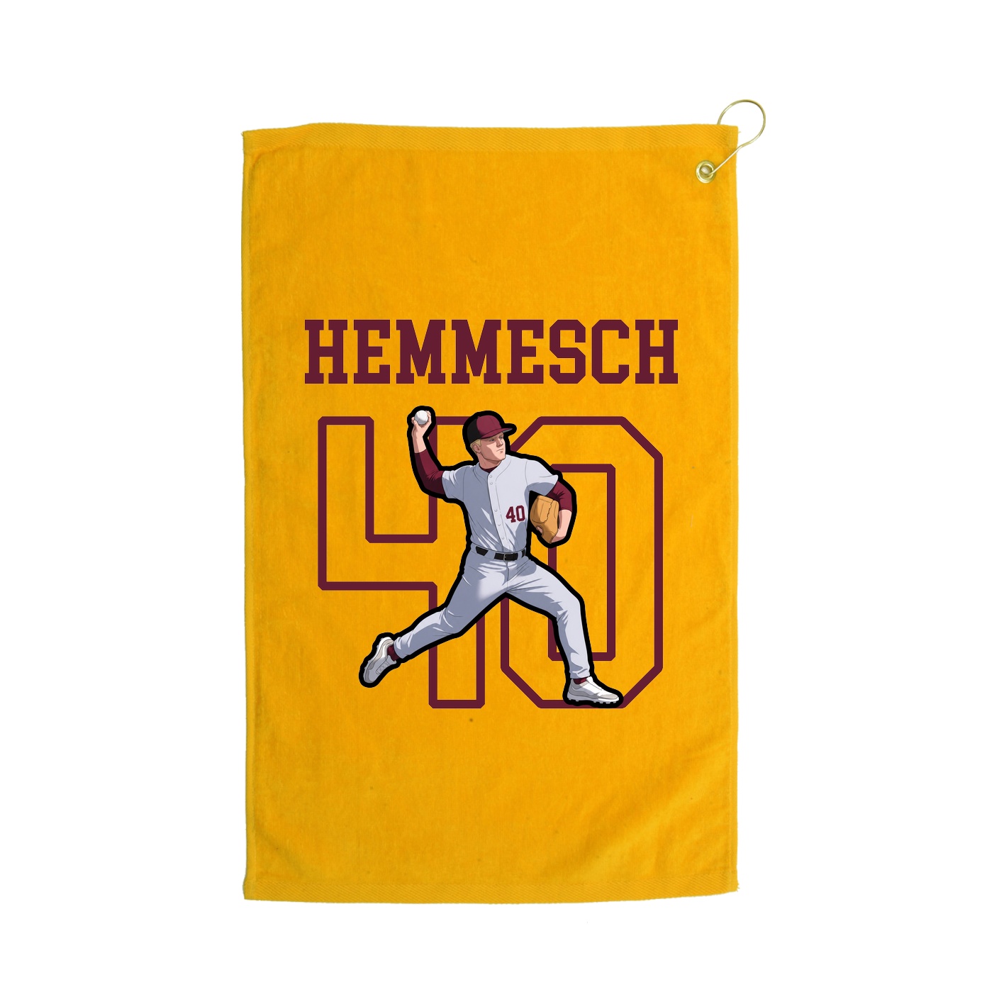 Golf Towel — Shirsey in Gold