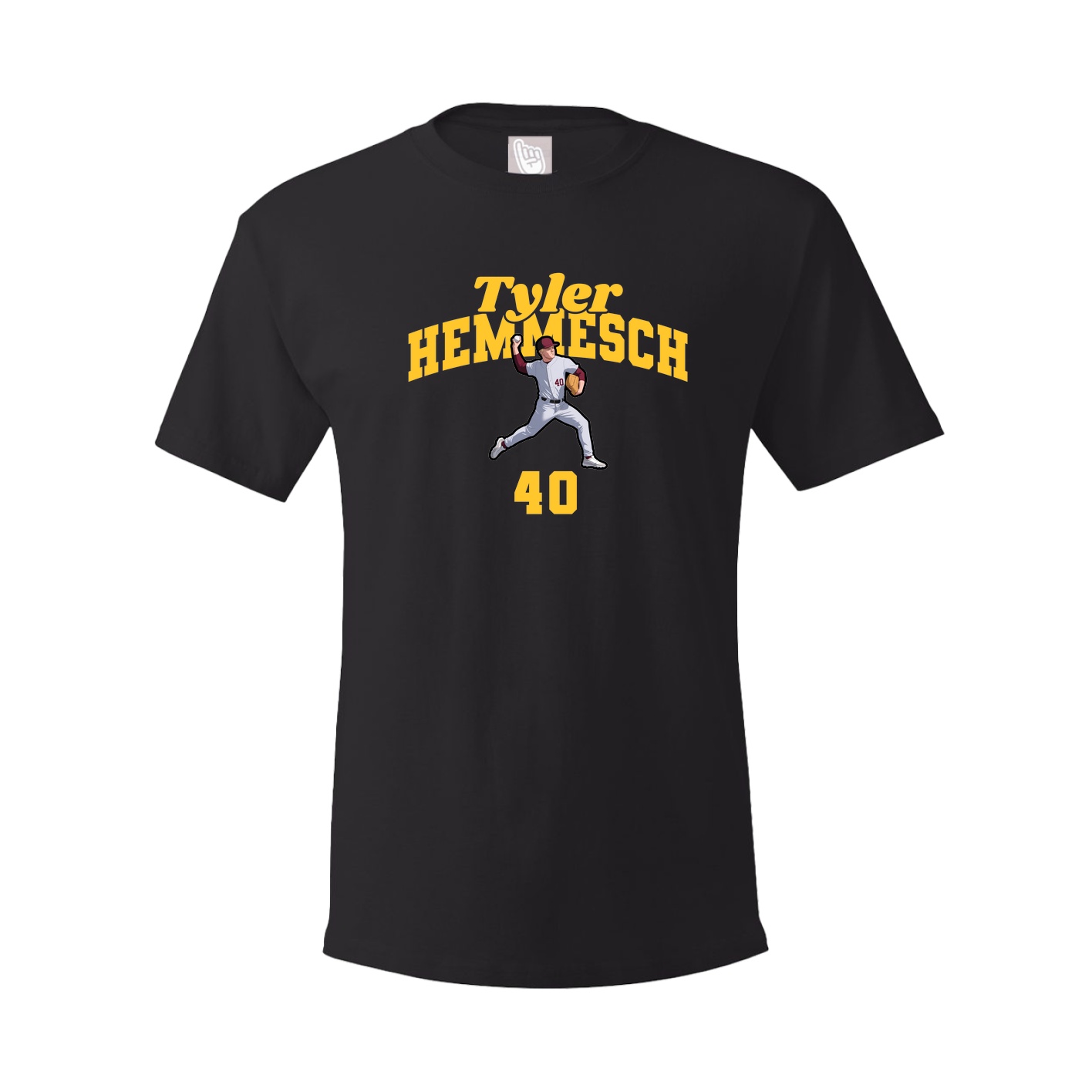 Tee — Signature Arch in Black