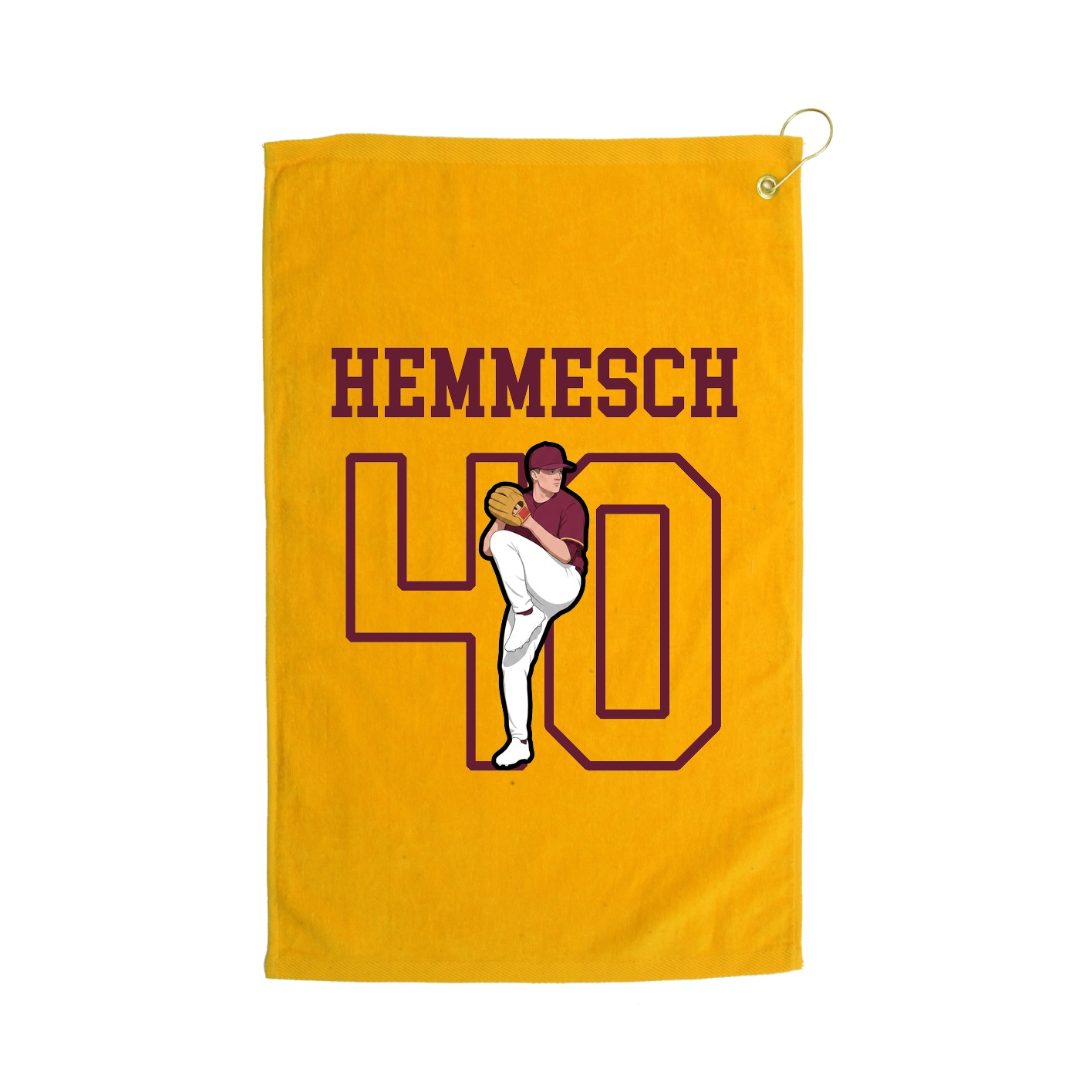 Golf Towel — Shirsey in Gold