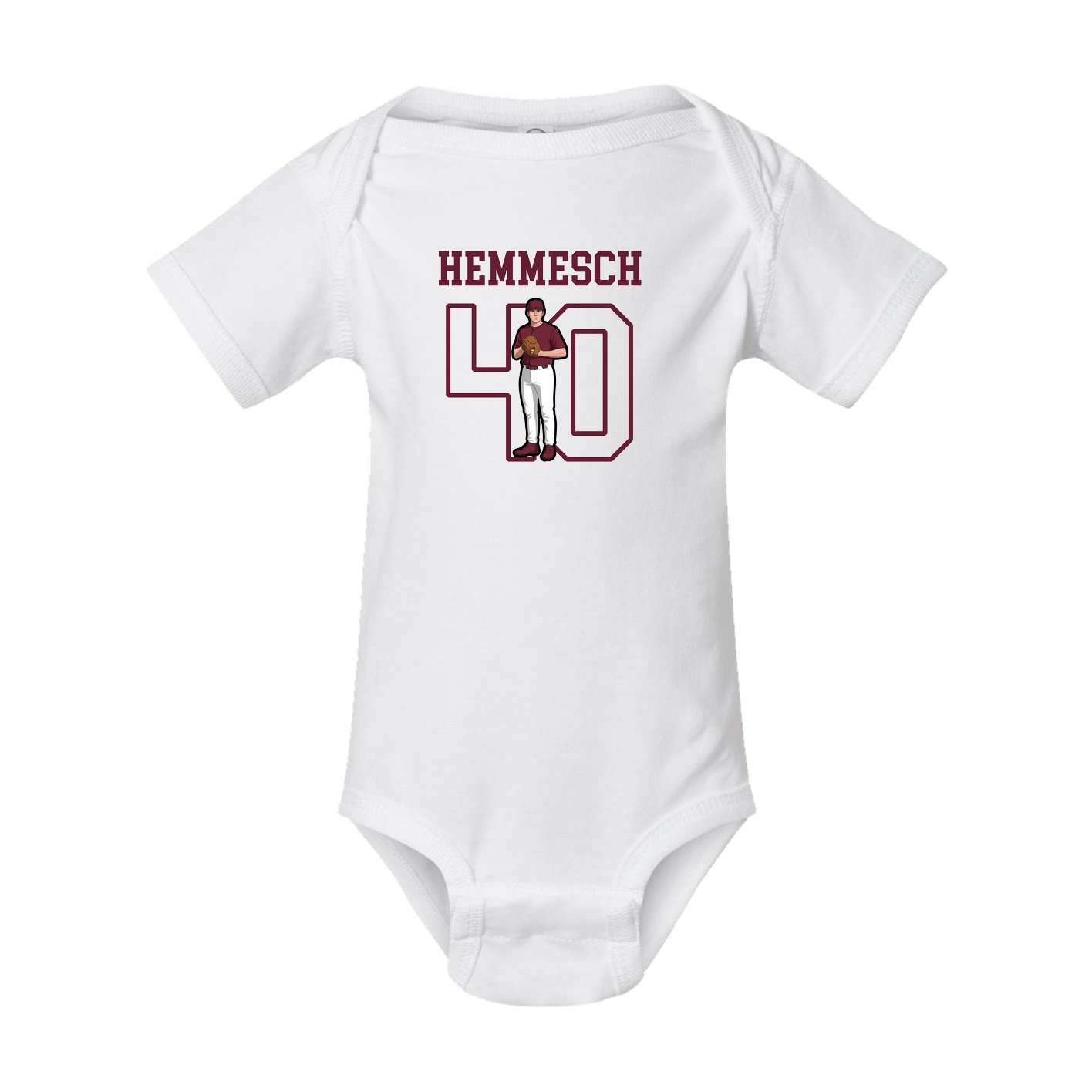 Baby Onesie — Shirsey in White