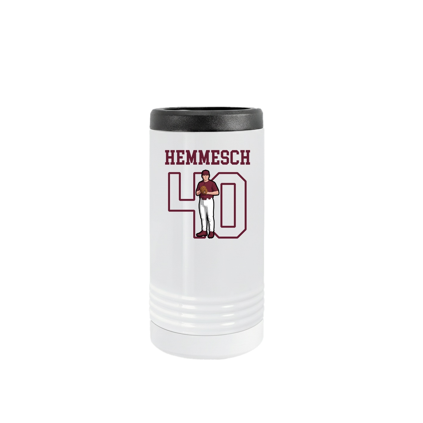 Slim Beverage Holder — Shirsey in White