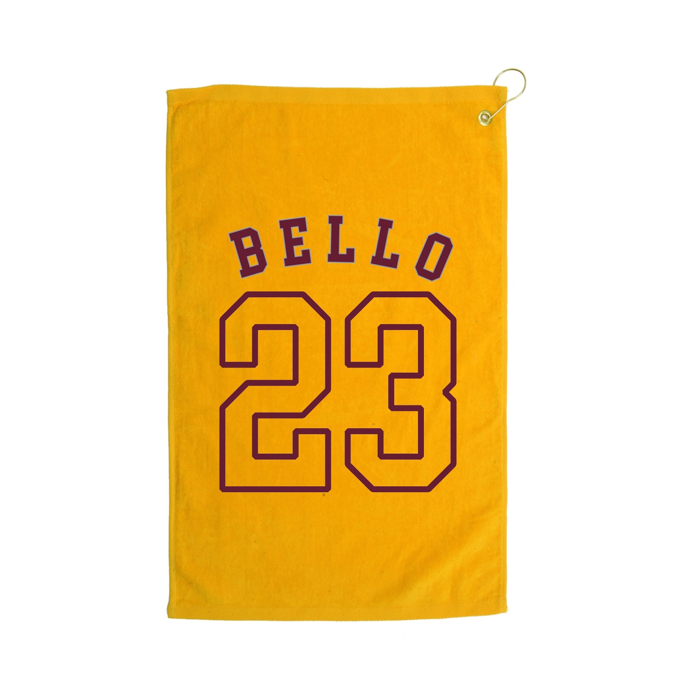Golf Towel — Shirsey Arch in Gold