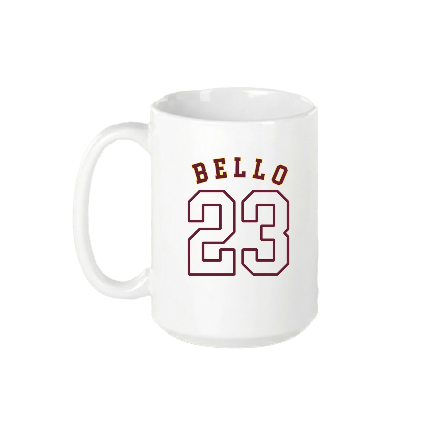 15oz Coffee Mug — Shirsey Arch in White