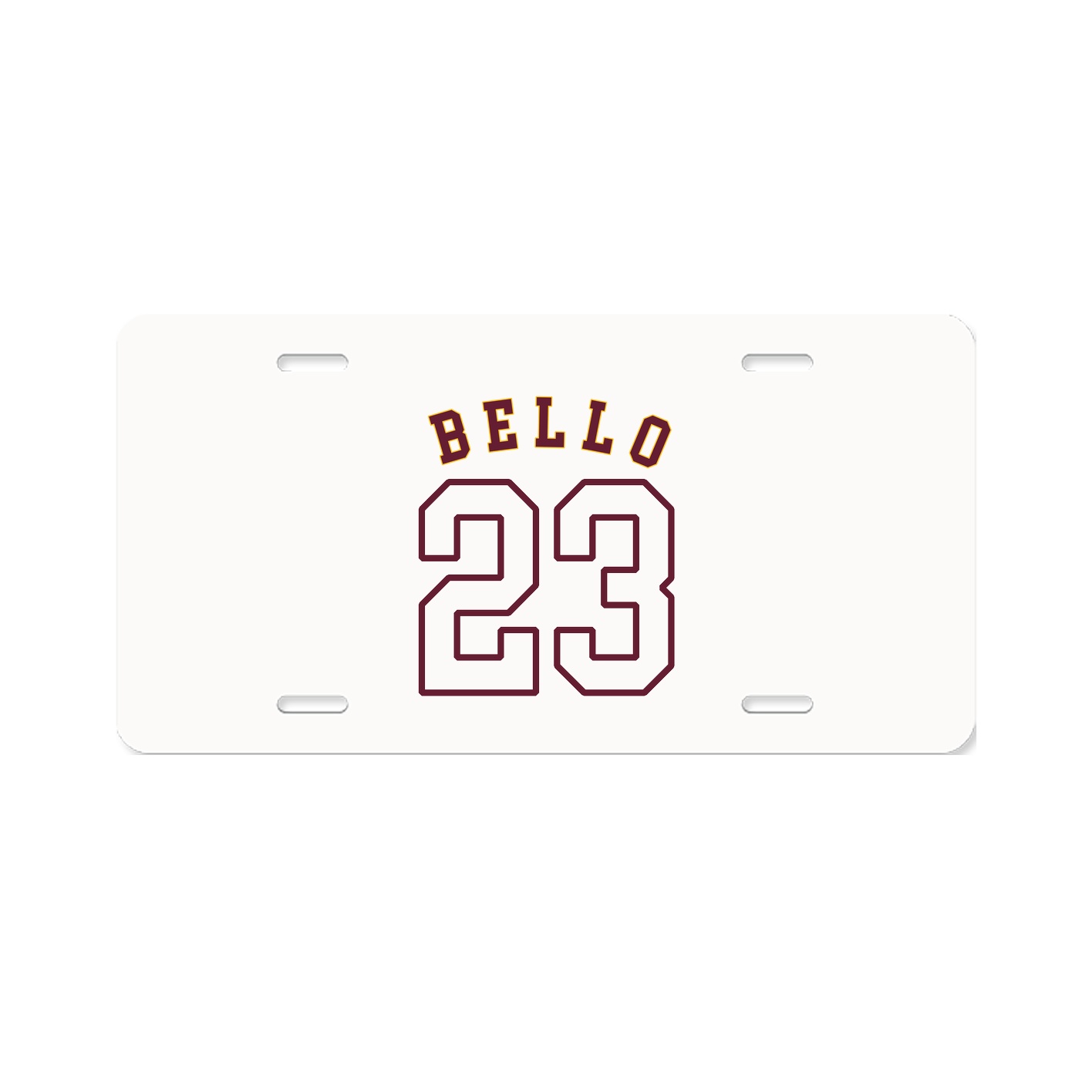 License Plate — Shirsey Arch in Classic