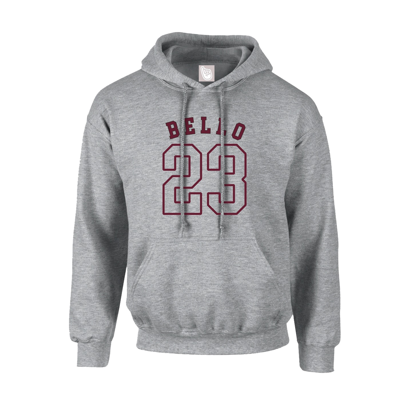 Youth Hoodie — Shirsey Arch in Grey