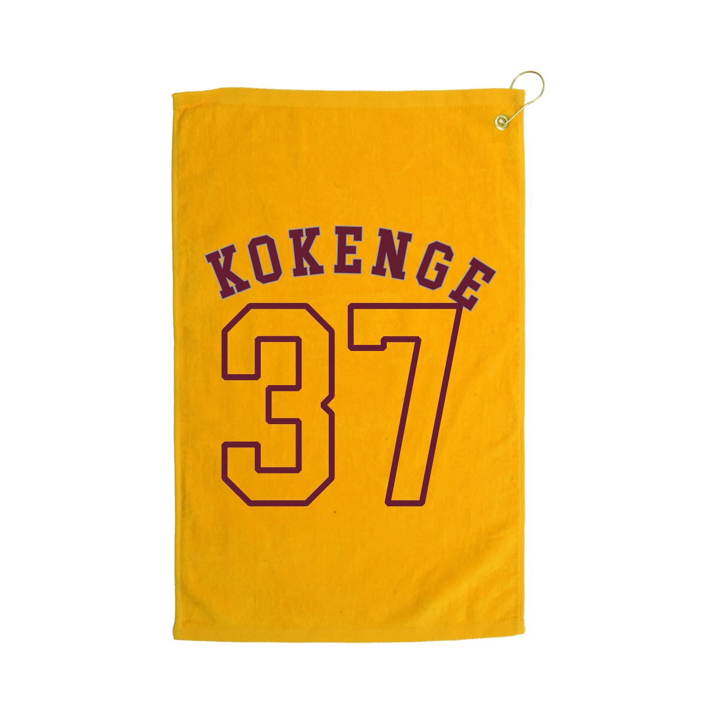 Golf Towel — Shirsey Arch in Gold