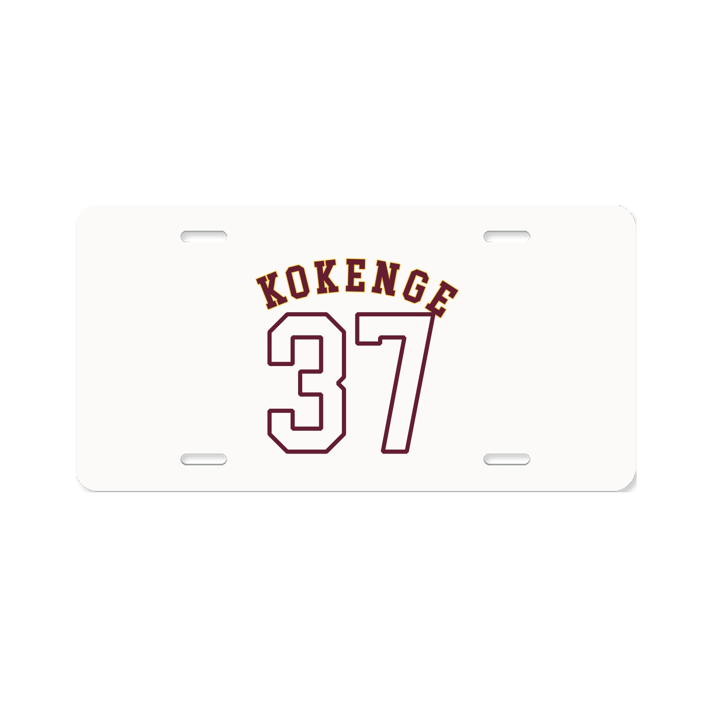 License Plate — Shirsey Arch in Classic