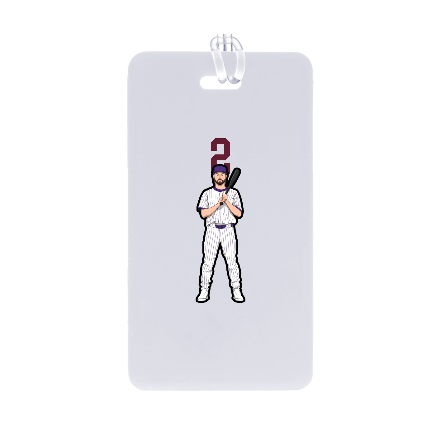 Bag Tag — Number Top in Classic