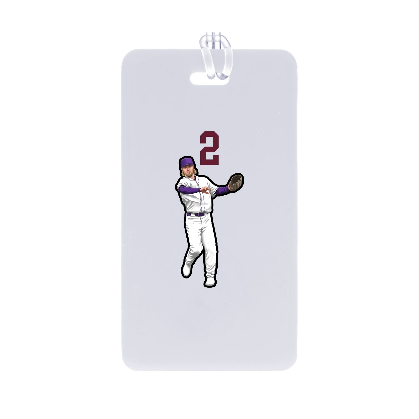 Bag Tag — Number Top in Classic