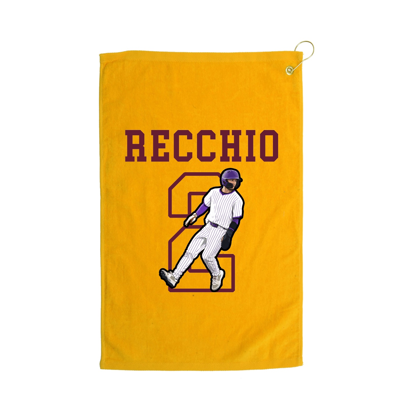 Golf Towel — Shirsey in Gold
