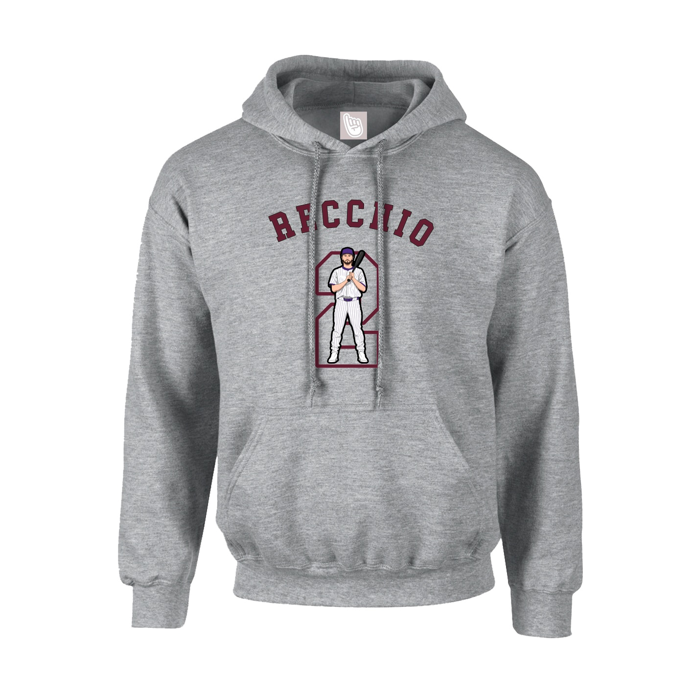Youth Hoodie — Shirsey Arch in Grey