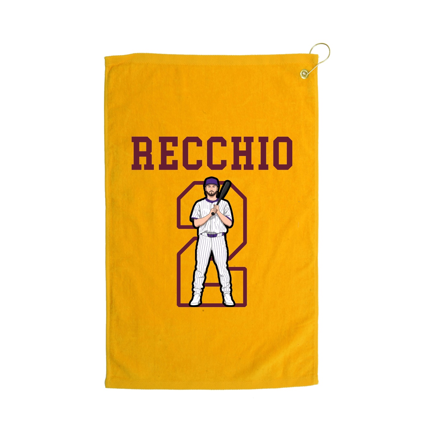 Golf Towel — Shirsey in Gold