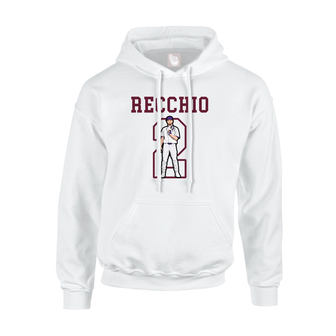 Youth Hoodie — Shirsey in White