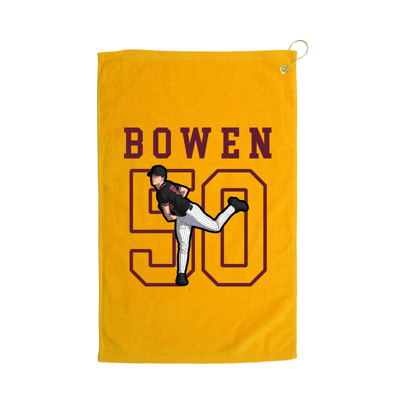 Golf Towel — Shirsey in Gold
