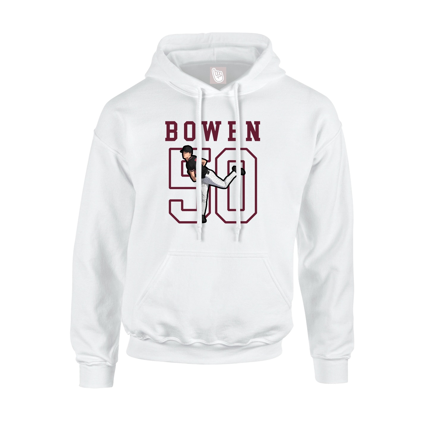 Youth Hoodie — Shirsey in White