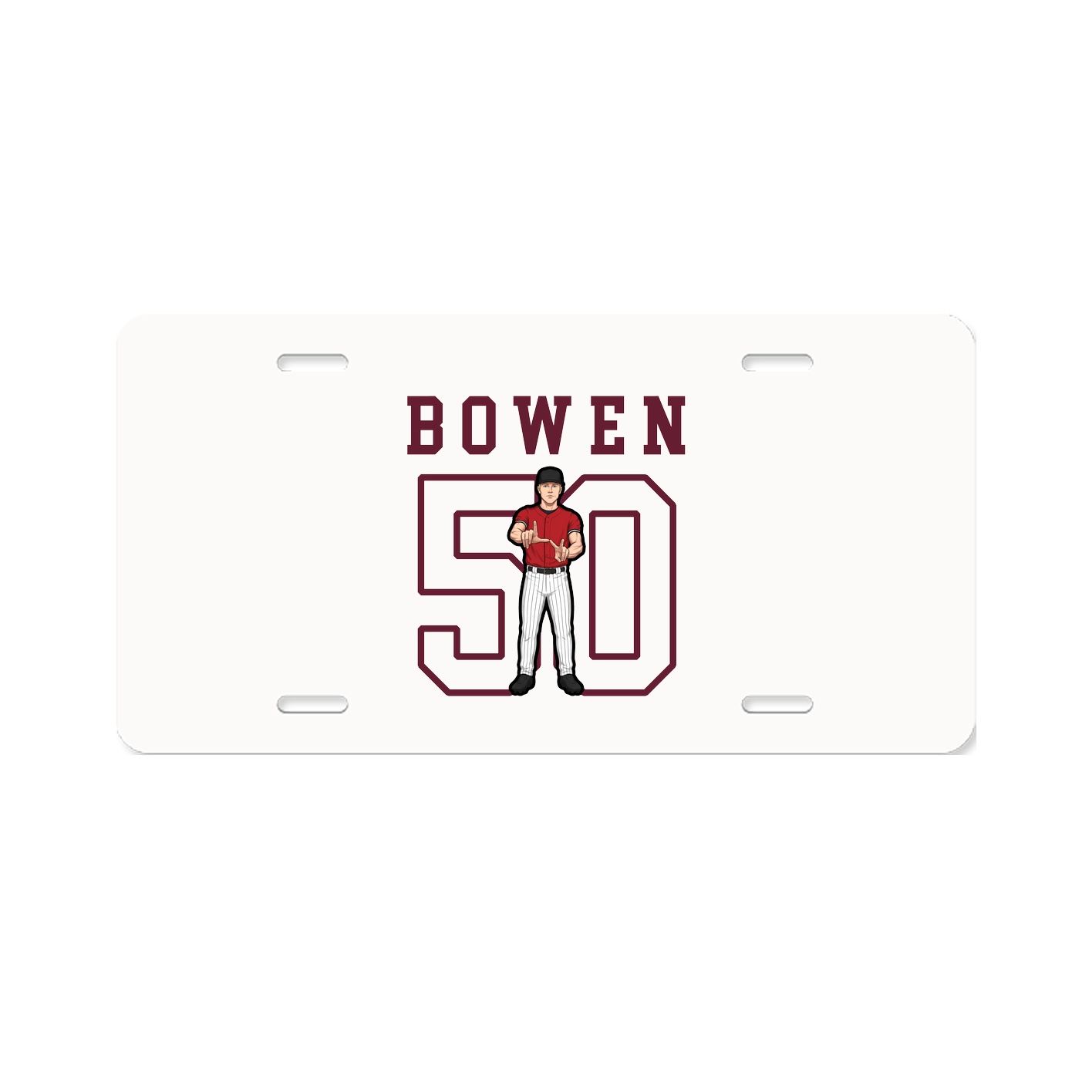 License Plate — Shirsey in Classic