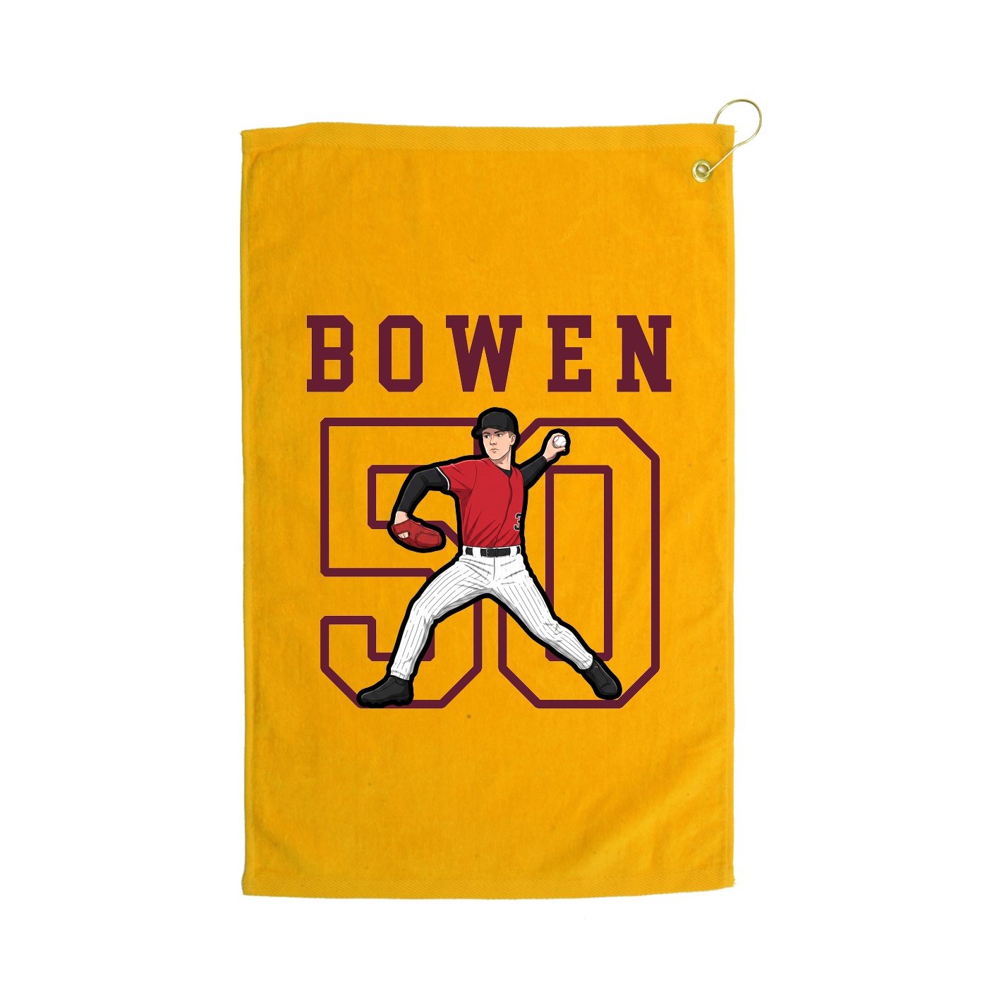 Golf Towel — Shirsey in Gold