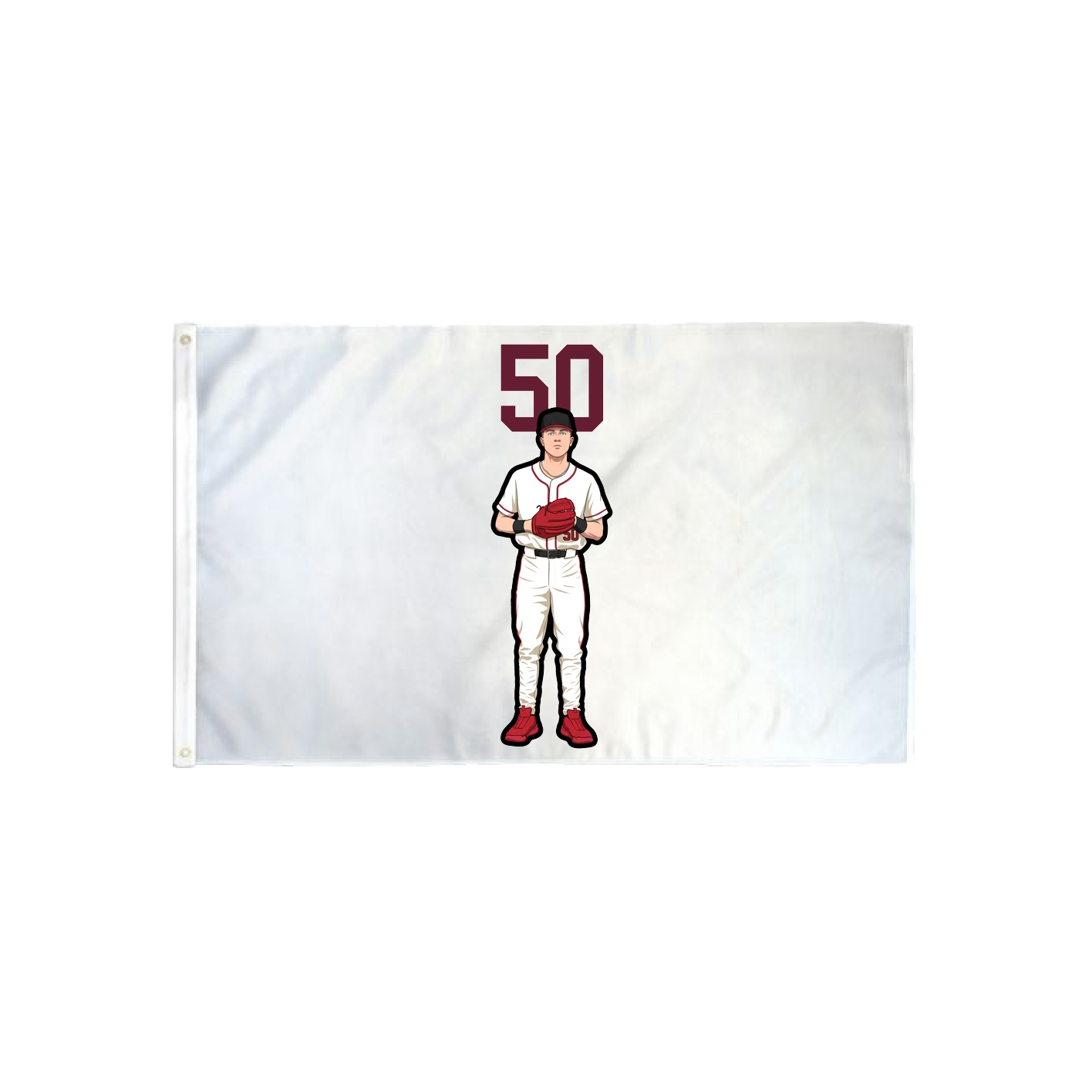 3x5 Flag — Number Top in Classic