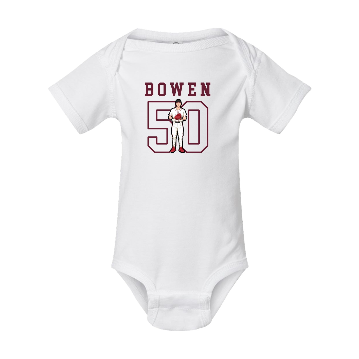 Baby Onesie — Shirsey in White