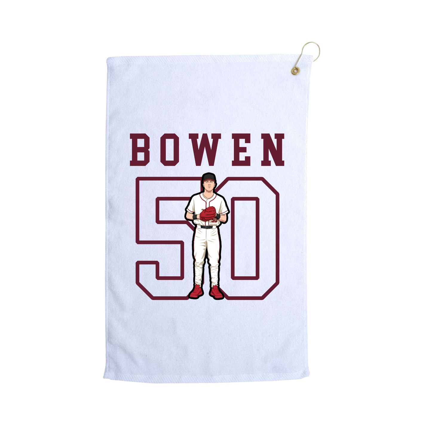 Golf Towel — Shirsey in White