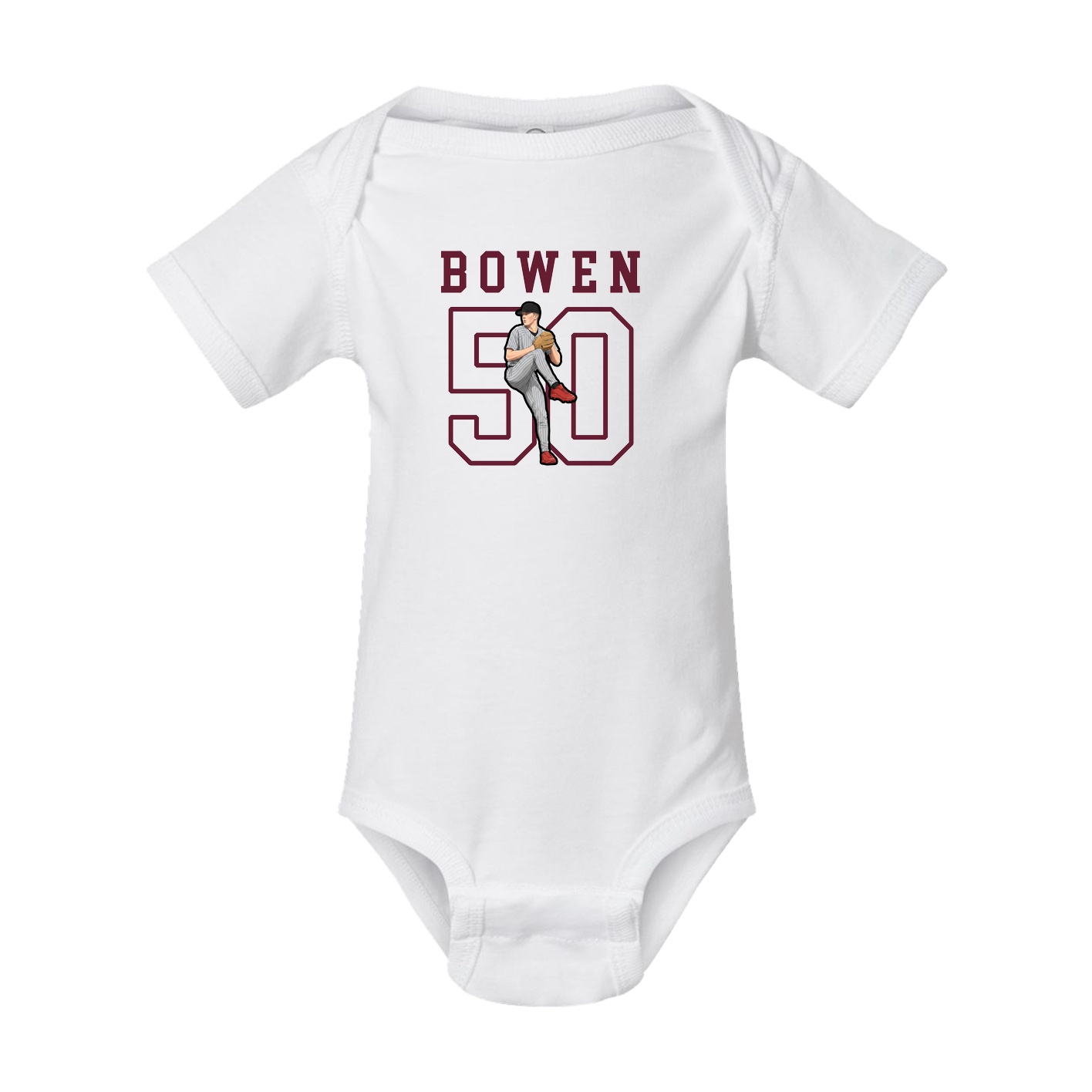 Baby Onesie — Shirsey in White