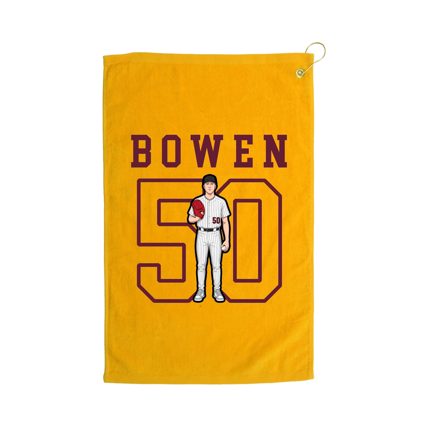 Golf Towel — Shirsey in Gold