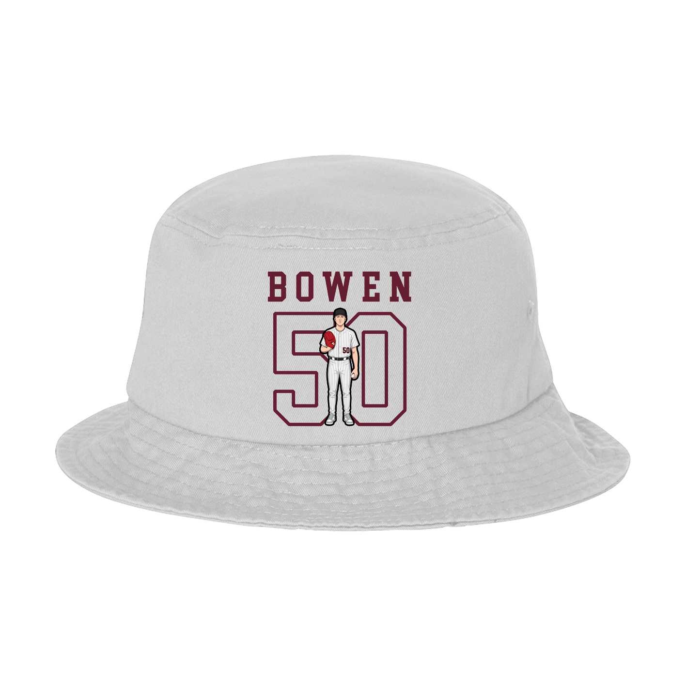 Bucket Cap — Shirsey in White