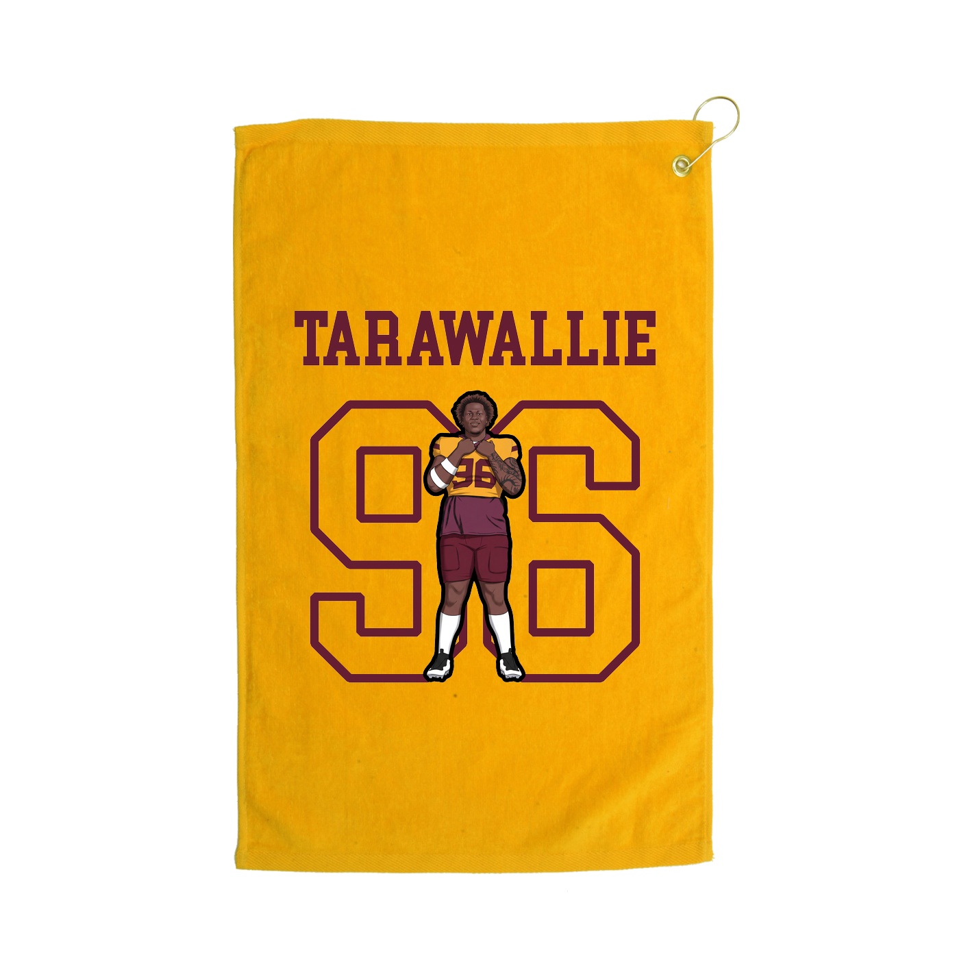 Golf Towel — Shirsey in Gold